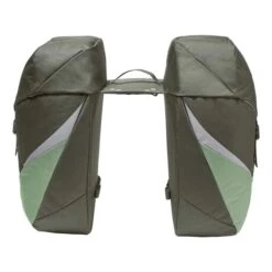 Borse Vaude TwinRoadster 52L Verde Cachi -Bicicletta Negozio vu 16159 161 003