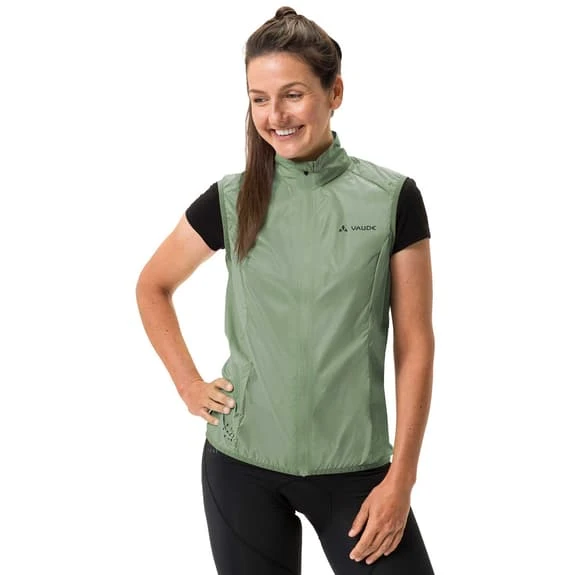 Gilet A Vento Vaude Matera Air Verde Grigio-blu Donna 5 Gilet A Vento Vaude Matera Air Verde Grigio-blu Donna - immagine 3