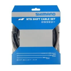 Kit Cavi Cambio Polimero Shimano MTB Nero