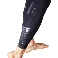 Calzamaglia Zone3 Compression Tight Nero Grigio Scuro -Bicicletta Negozio z3 co18mtig112 003